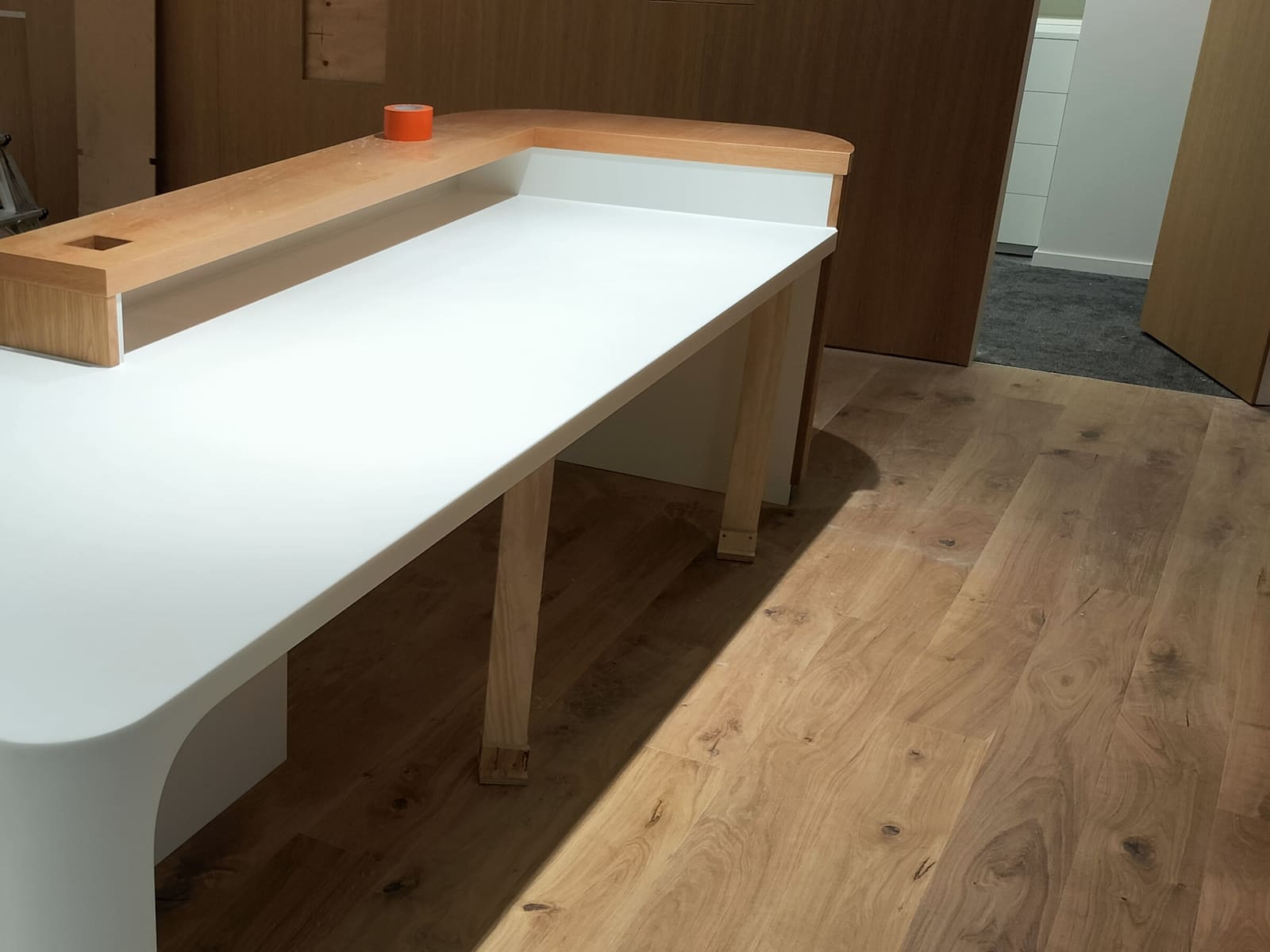 Reception desk