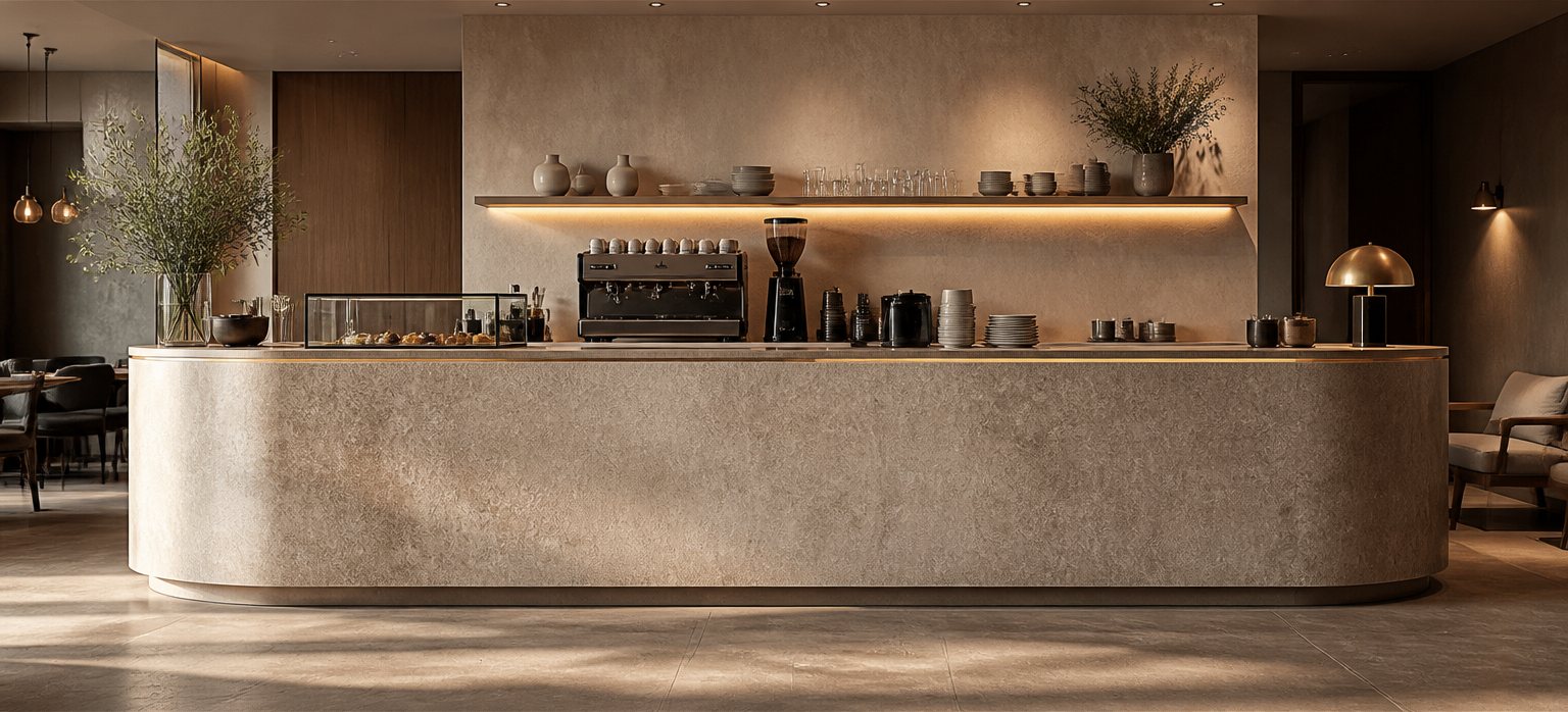 From reception desks to feature pieces, 